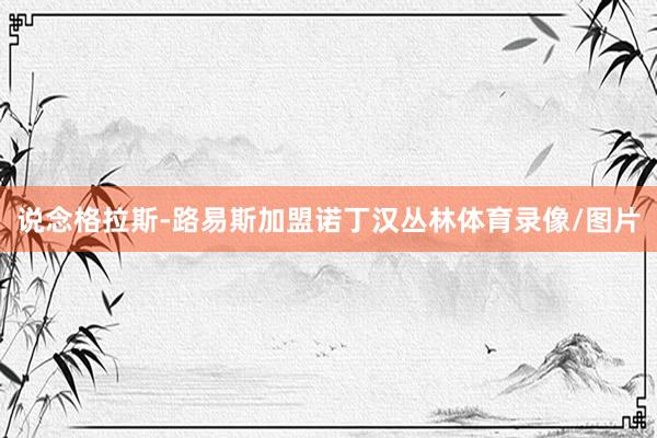 说念格拉斯-路易斯加盟诺丁汉丛林体育录像/图片