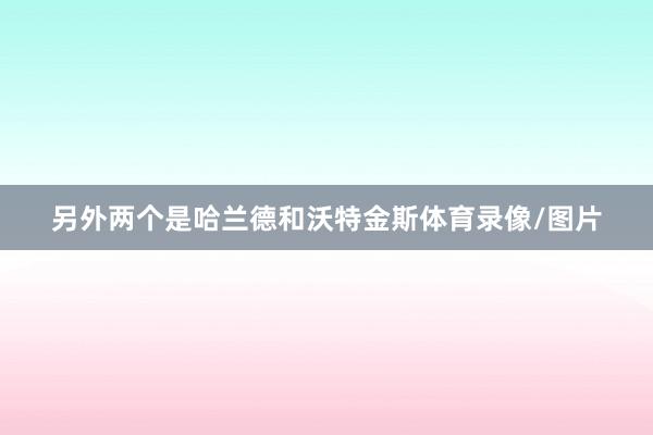 另外两个是哈兰德和沃特金斯体育录像/图片